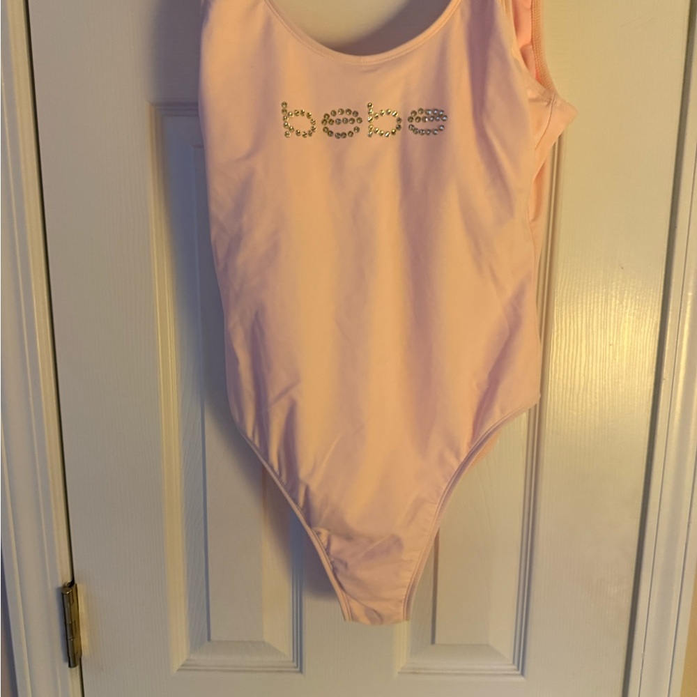 Bebe Light Pink Swimsuit for Women NWT